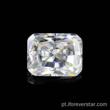 Atacado Radiant Cut Def Color VVS Moissanite Gemstone